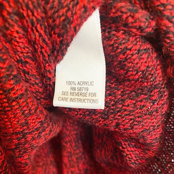 EUC Studio Works Red Sweater in Size Large - Picture 4 of 7